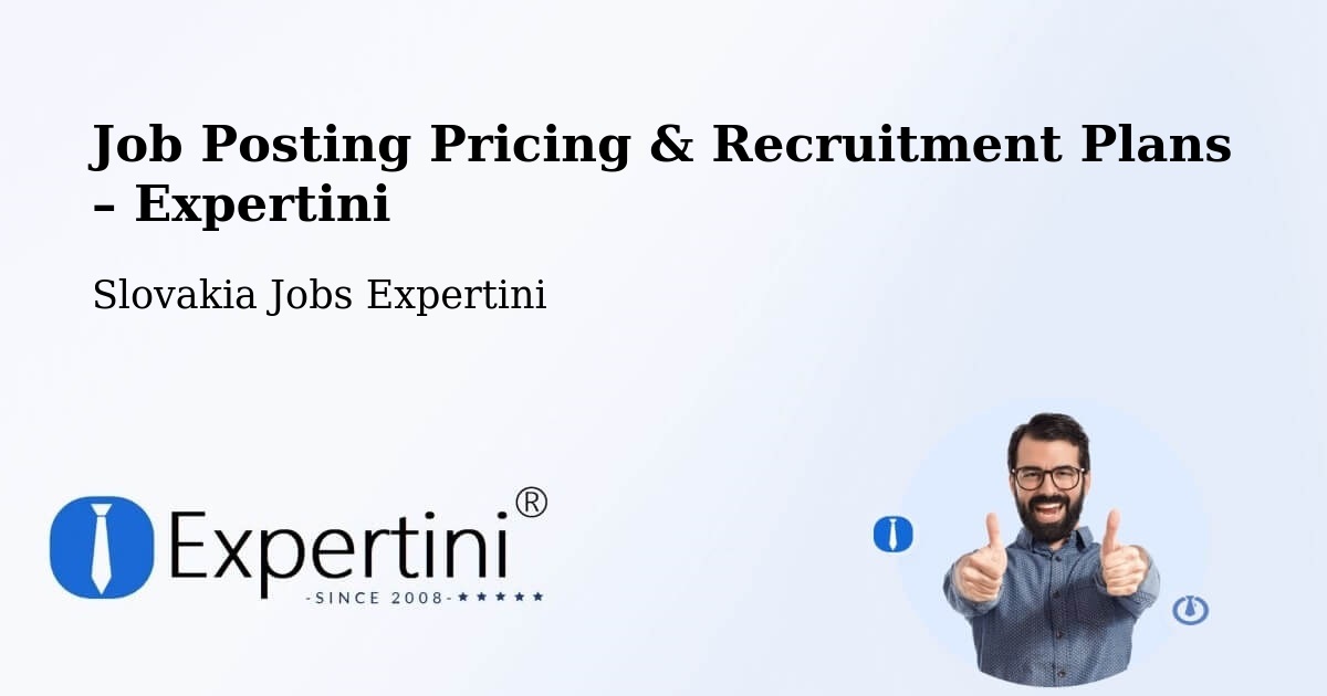 Job Posting Pricing & Recruitment Plans – Svätý Anton - Svätý Anton, Slovakia Jobs Expertini